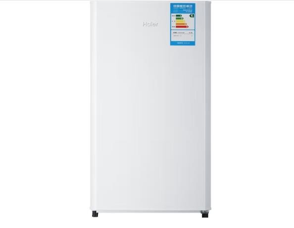 海尔（Haier）小冰箱单门冰箱小型家用迷你一级能效电冰箱冷藏微冷冻办公室公寓租房用节能 白色93升小冰箱1级能效BC-93TMPF
