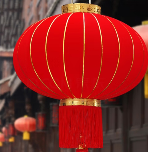 宫薰2个装大红灯笼挂饰 100#