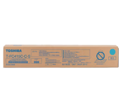 东芝（TOSHIBA）T-FC415C-C-S 原装青色碳粉(墨粉)适用FC-2110/2610/2615/3115/3615/4615/5115AC