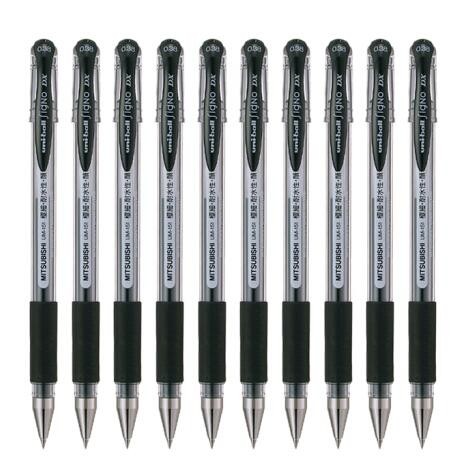 三 菱 (Uni) 0.38mmUM-151-38-24 嗜喱笔(黑色)（10支/盒）