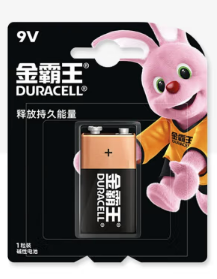 金霸王 9V碱性电池1粒装 金霸王 9V碱性电池1粒装