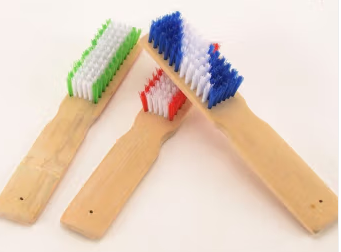 竹制鞋刷子家用长柄硬毛刷多功能清洁刷