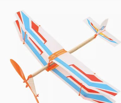 雷鸟橡皮筋动力飞机