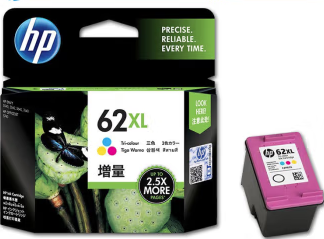 惠普62彩色墨盒