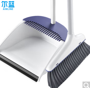 尔蓝（Airline）加长梳齿版扫把簸箕套装