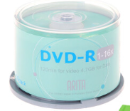 铼德（ARITA） e时代系列 DVD+R 16速 4.7G空白光盘/光碟/刻录盘桶装50片
