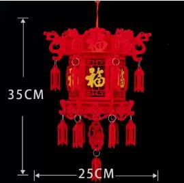 贴金福字宫灯小号