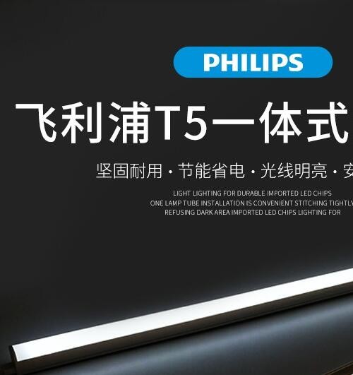 飛利浦T5支架燈一體化LED燈管支架燈1米11W白光