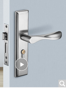 飞球（Fly.Globe）门锁室内卧室房门锁防盗不锈钢门把手锁具 可调节孔距 通用型KT001