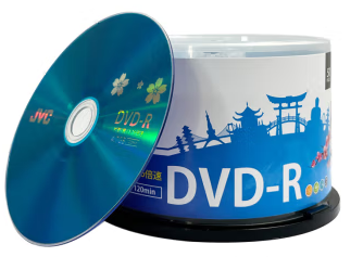 JVC DVD-R刻录盘空白光盘4.7G