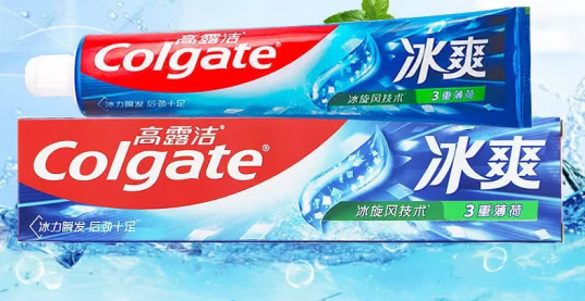 高露洁冰爽牙膏180g