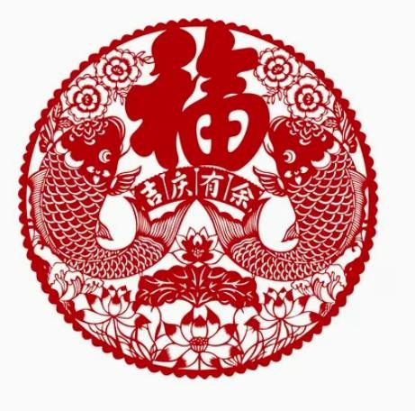 文创手工木雕版 吉庆有余