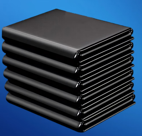 利得平口黑色垃圾袋80*100*50只