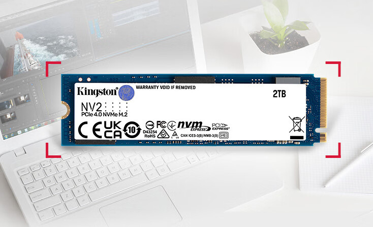 金士顿nv2 2T固态硬盘