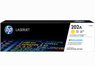 惠普202A黄色墨盒