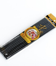 密胺餐具筷子黑色方筷10双 长27CM