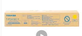 东芝原装碳粉盒 高容 T-FC415C-Y.黄色570g 3115AC.2010AC.2110AC.33000页