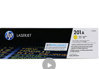 惠普CF402A黄色碳粉盒 201A