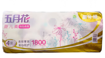 五月花卷纸