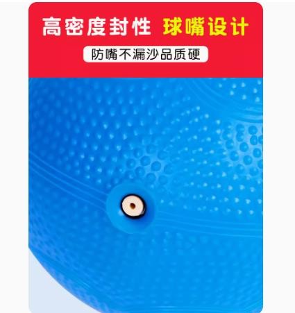 实心球中考专用男女2kg标准体育考试小学生练1kg充气实心球2公斤