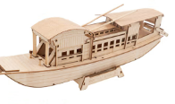 南湖红船木质拼装模型
