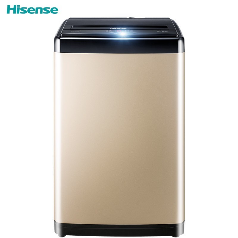 海信(Hisense) 波轮洗衣机全自动 8公斤家用大容量 10大洗衣程序 桶清洁 低音降噪 防缠绕