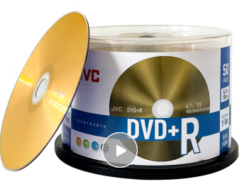 JVC /杰伟世 DVD+R 刻录盘 16速