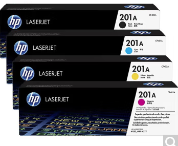 惠普CF400A/201a硒鼓 一套四色 黑黄红青