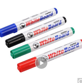 白金（PLATINUM）白板笔 单头水性粗笔 易擦 大容量 WB-300