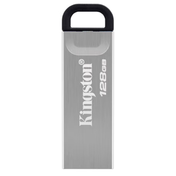 金士顿（Kingston）128GB USB 3.2 Gen 1 U盘 DTKN 金属外壳  DTKN-128G